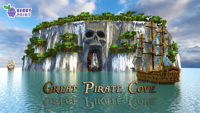 Great Pirate Cove on the Minecraft Marketplace by Razzleberries