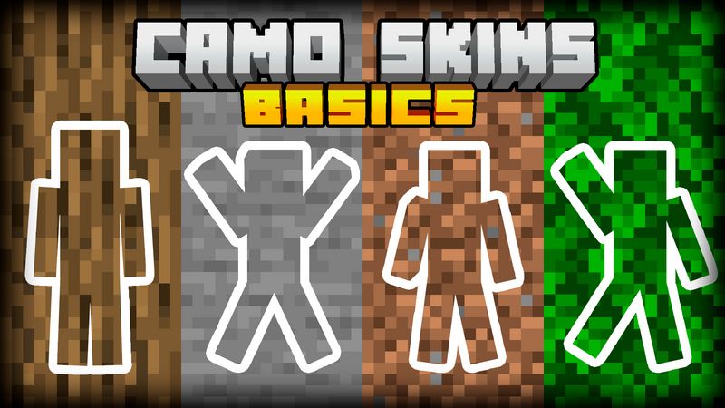 Camo Skins Basics on the Minecraft Marketplace by VoxelBlocks Camo Skins Basics on the Minecraft Marketplace by VoxelBlocks