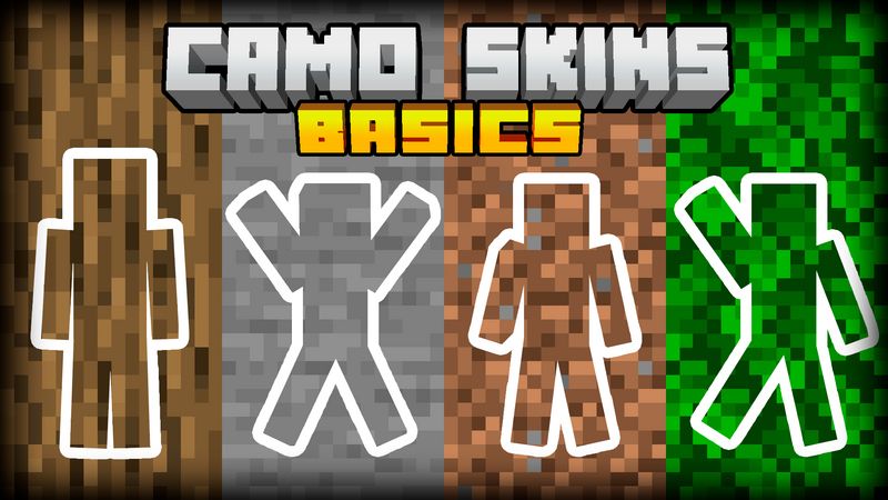 Camo Skins Basics on the Minecraft Marketplace by VoxelBlocks