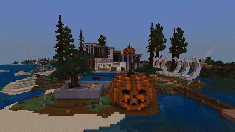 Millionaire Halloween Mansion by Fall Studios