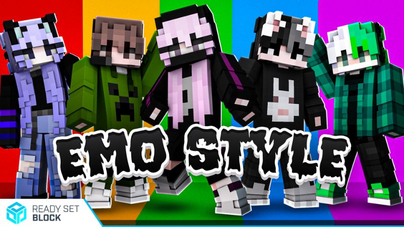 Emo Style on the Minecraft Marketplace by Ready, Set, Block!