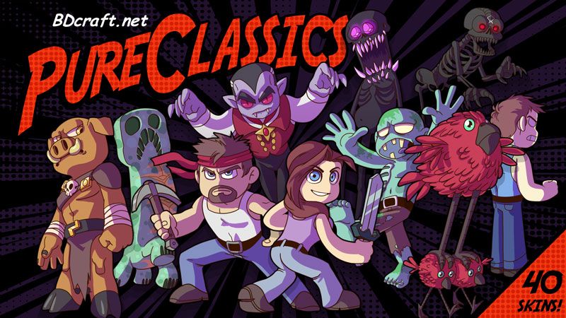 Pure Classics Skins on the Minecraft Marketplace by BDcraft Pure Classics Skins on the Minecraft Marketplace by BDcraft