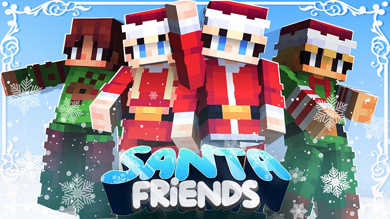 Santa Friends on the Minecraft Marketplace by Gearblocks