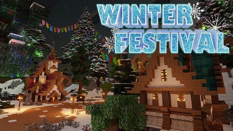 Winter Festival on the Minecraft Marketplace by Mine-North Winter Festival on the Minecraft Marketplace by Mine-North