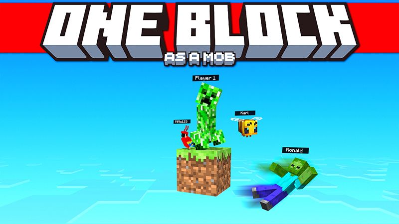 ONE BLOCK As A Mob!