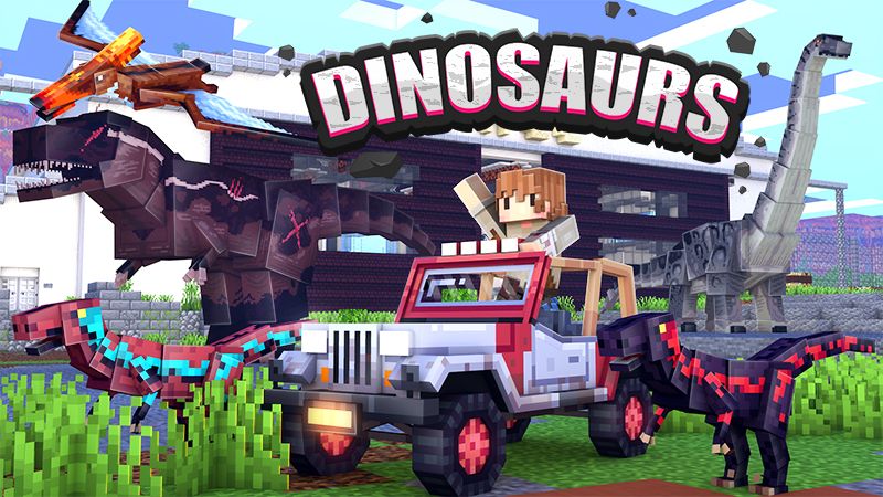 Dinosaurs on the Minecraft Marketplace by Fall Studios Dinosaurs on the Minecraft Marketplace by Fall Studios