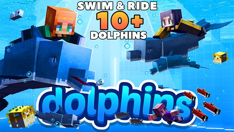 Dolphins on the Minecraft Marketplace by Kreatik Studios
