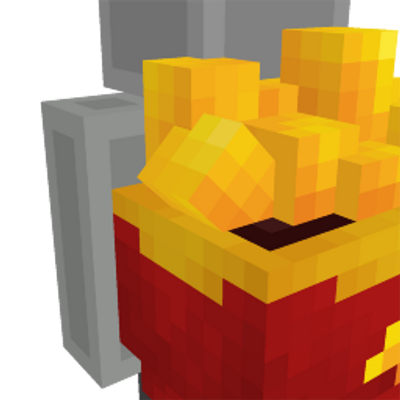 Fries on back on the Minecraft Marketplace by Panascais
