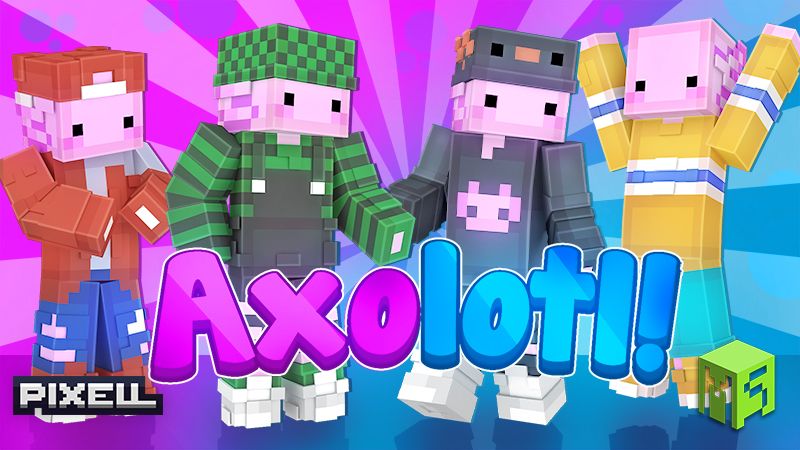 Axolotl on the Minecraft Marketplace by Pixell Studio