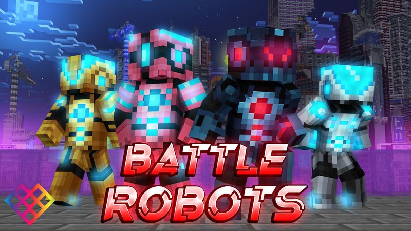 Battle Robots on the Minecraft Marketplace by Rainbow Theory Battle Robots on the Minecraft Marketplace by Rainbow Theory
