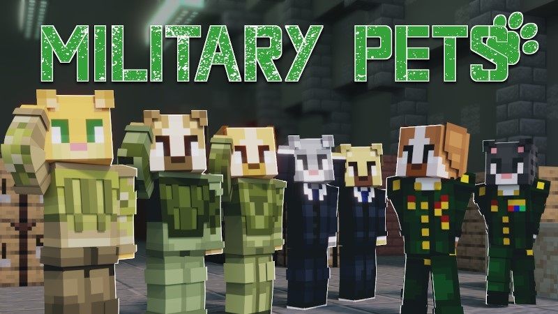 Military Pets on the Minecraft Marketplace by Cynosia