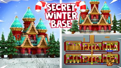Secret Winter Base on the Minecraft Marketplace by Dark Lab Creations
