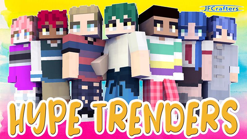 Hype Trenders on the Minecraft Marketplace by JFCrafters Hype Trenders on the Minecraft Marketplace by JFCrafters
