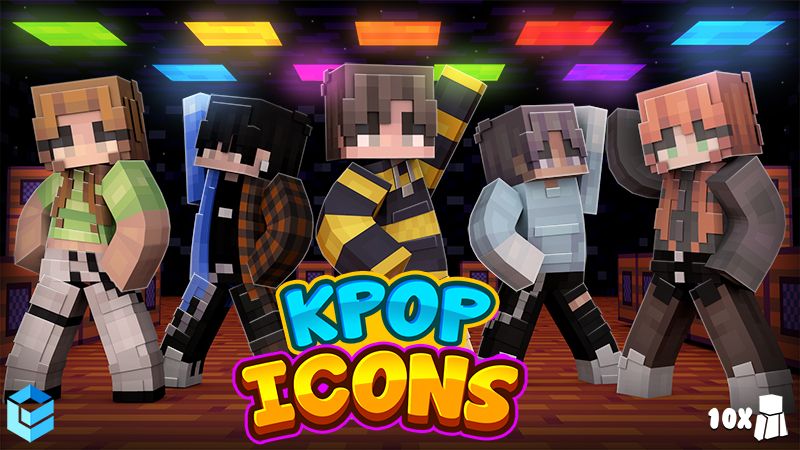 KPOP Icons on the Minecraft Marketplace by Entity Builds