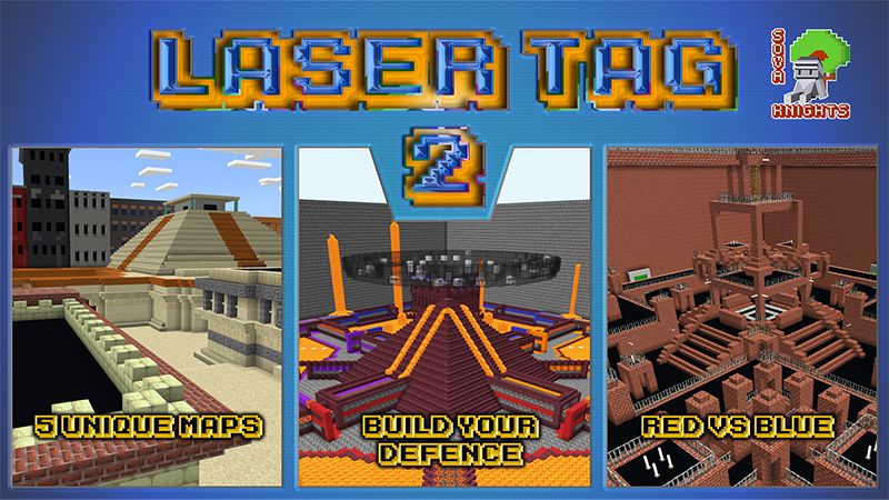 Laser Tag 2 on the Minecraft Marketplace by Sova Knights Laser Tag 2 on the Minecraft Marketplace by Sova Knights