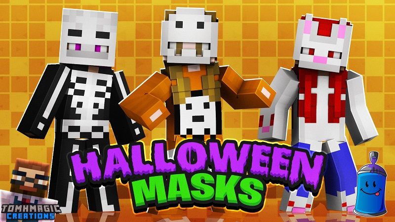 Halloween Masks on the Minecraft Marketplace by Tomhmagic Creations Halloween Masks on the Minecraft Marketplace by Tomhmagic Creations