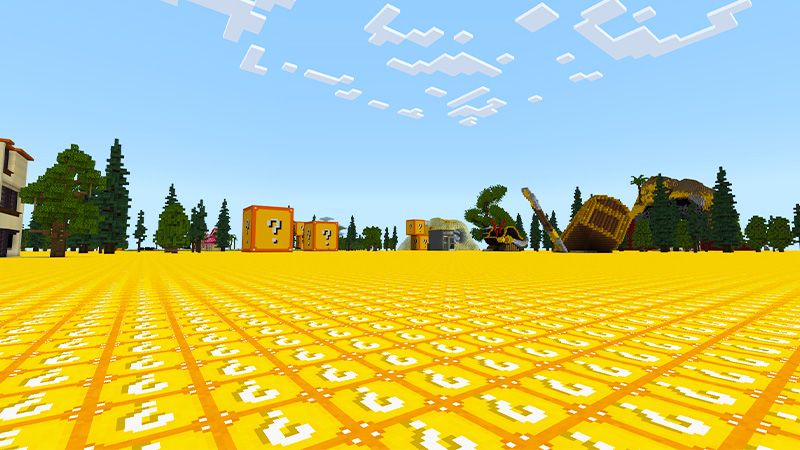 Flat Lucky Block World! by KA Studios