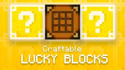Craftable Lucky Blocks on the Minecraft Marketplace by Asiago Bagels