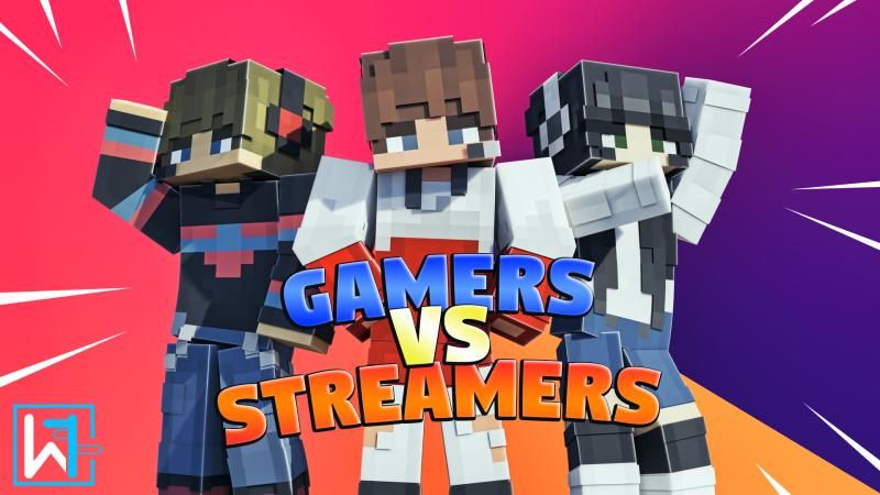 Gamers vs Streamers on the Minecraft Marketplace by Waypoint Studios Gamers vs Streamers on the Minecraft Marketplace by Waypoint Studios