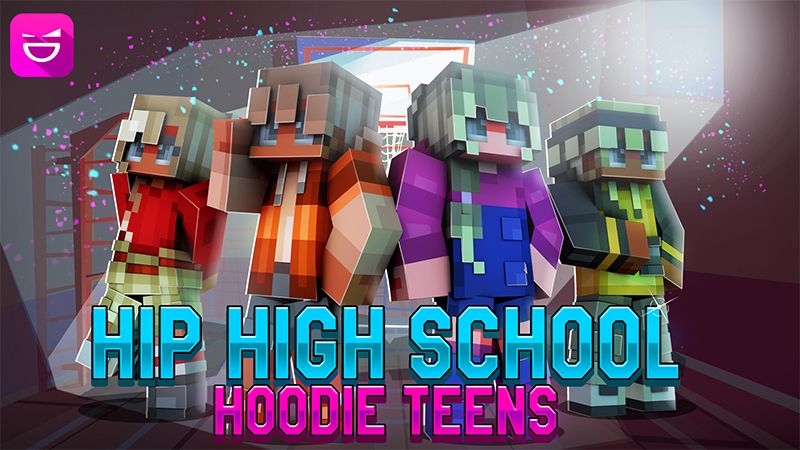 Hip High School Hoodie Teens on the Minecraft Marketplace by Giggle Block Studios