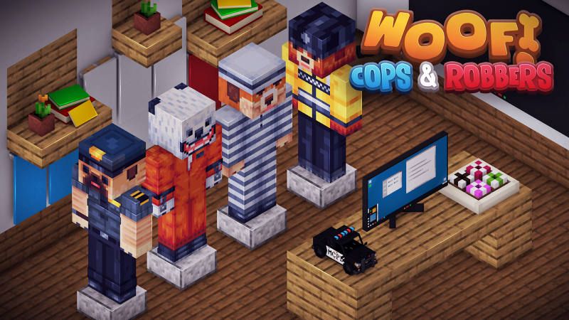 Woof Cops Robbers By 57digital Minecraft Skin Pack Minecraft Marketplace