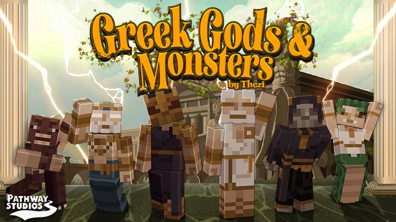 Greek Gods Monsters on the Minecraft Marketplace by Pathway Studios Greek Gods Monsters on the Minecraft Marketplace by Pathway Studios