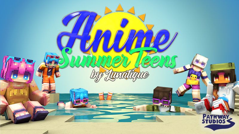 Anime Summer Teens on the Minecraft Marketplace by Pathway Studios Anime Summer Teens on the Minecraft Marketplace by Pathway Studios