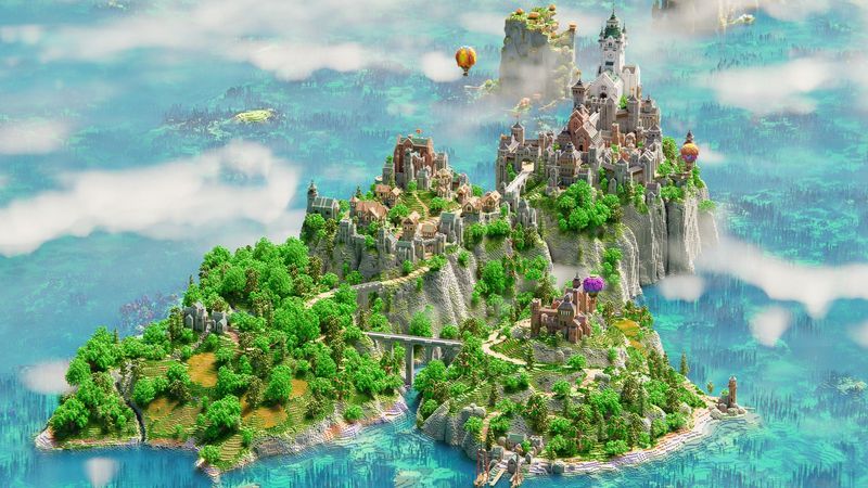 Millionaire Island Kingdom on the Minecraft Marketplace by 5 Frame Studios Millionaire Island Kingdom on the Minecraft Marketplace by 5 Frame Studios