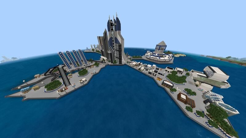 City of Atlantia by PixelOneUp