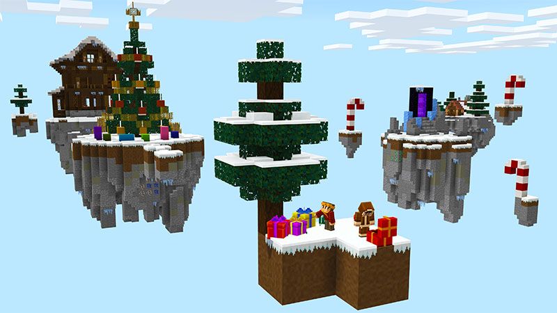 Winter Skyblock by Pixelbiester