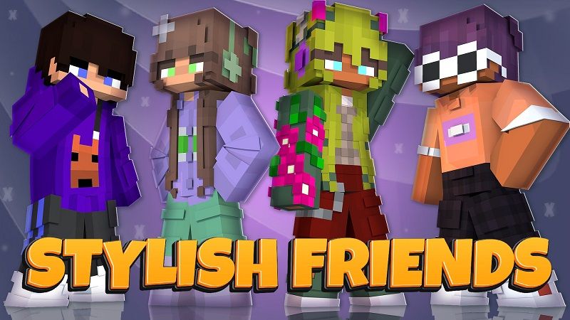 Stylish Friends by Street Studios (Minecraft Skin Pack) - Minecraft ...