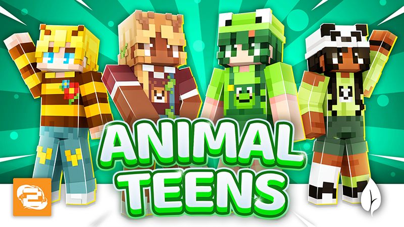 Animal Teens on the Minecraft Marketplace by 2-Tail Productions Animal Teens on the Minecraft Marketplace by 2-Tail Productions