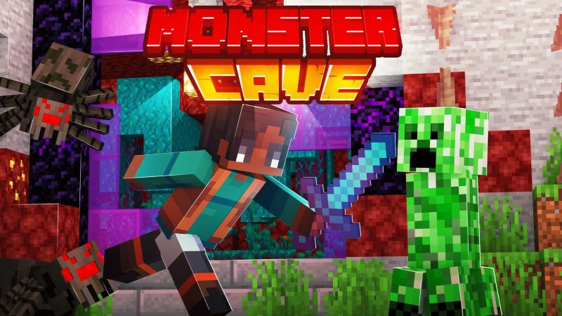 Monster Cave on the Minecraft Marketplace by Mine-North