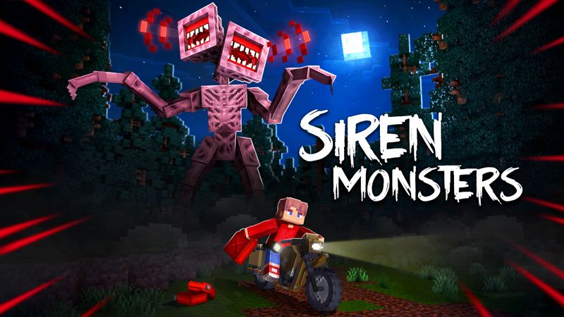 Siren Monsters on the Minecraft Marketplace by GoE-Craft Siren Monsters on the Minecraft Marketplace by GoE-Craft