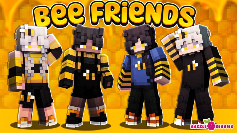 Bee Friends on the Minecraft Marketplace by Razzleberries