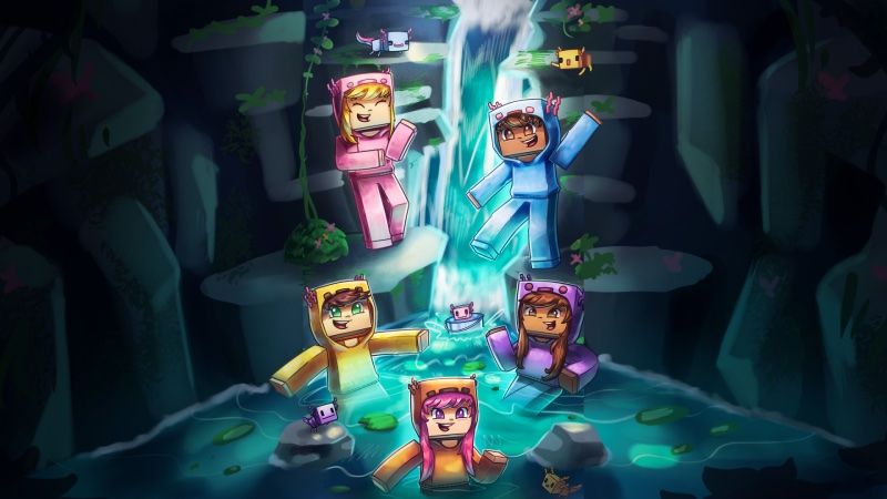 Teen Axolotl on the Minecraft Marketplace by DogHouse Teen Axolotl on the Minecraft Marketplace by DogHouse