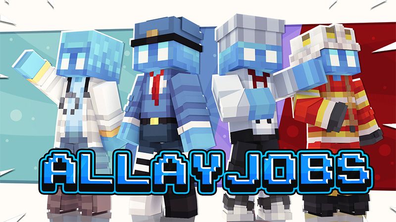 Allay Jobs on the Minecraft Marketplace by AquaStudio Allay Jobs on the Minecraft Marketplace by AquaStudio