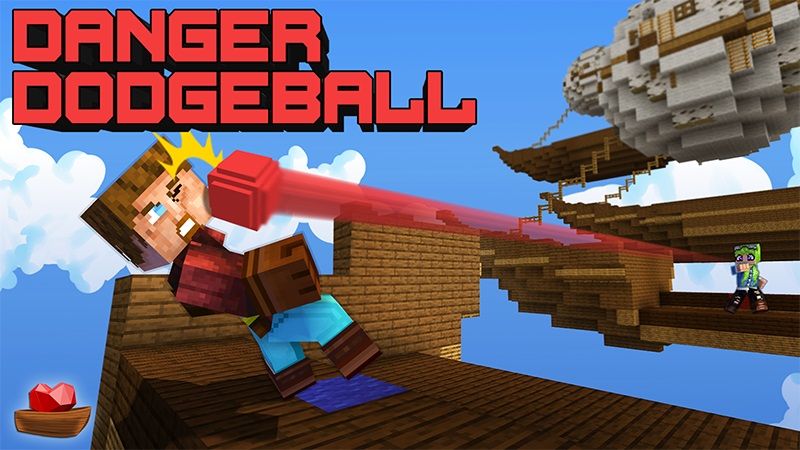Danger Dodgeball on the Minecraft Marketplace by Lifeboat