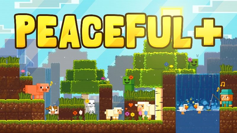 Peaceful on the Minecraft Marketplace by Glowfischdesigns Peaceful on the Minecraft Marketplace by Glowfischdesigns