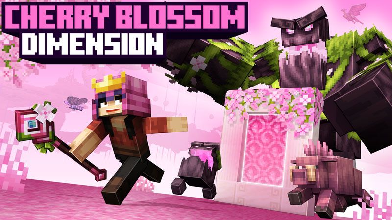 Cherry Blossom Dimension on the Minecraft Marketplace by HorizonBlocks