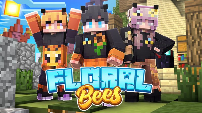 Floral Bees on the Minecraft Marketplace by Sapphire Studios Floral Bees on the Minecraft Marketplace by Sapphire Studios
