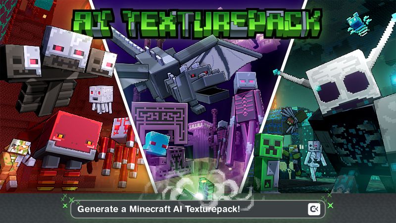 AI Texturepack on the Minecraft Marketplace by Lostduckies