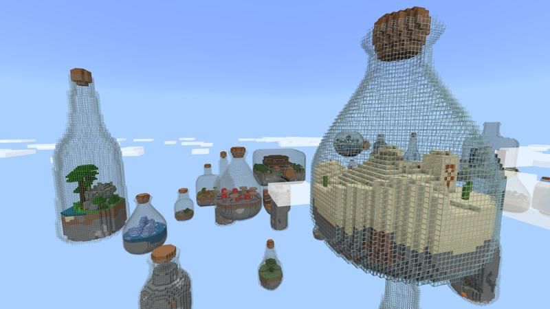 Mega Bottle Skyblock by 4KS Studios