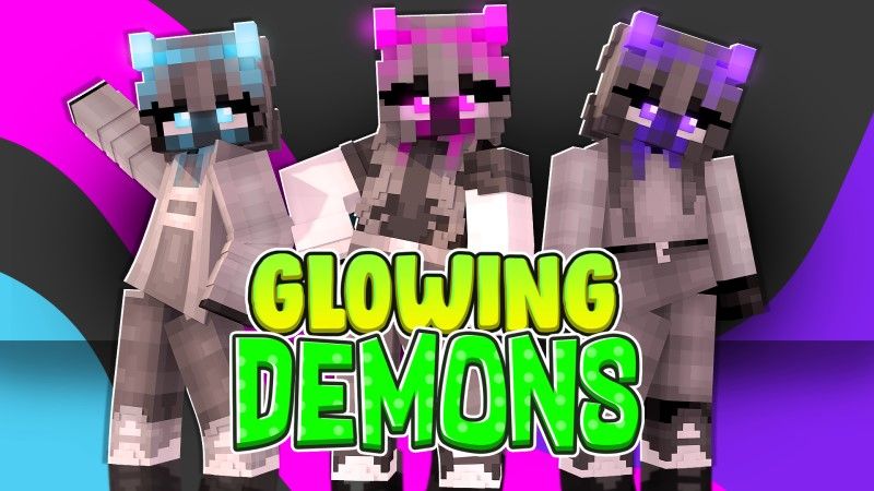 Glowing Demons on the Minecraft Marketplace by Nitric Concepts