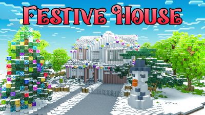 FESTIVE HOUSE on the Minecraft Marketplace by Minty