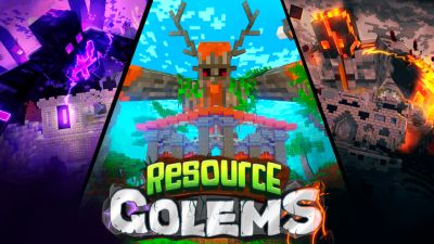 Resource Golems on the Minecraft Marketplace by stonemasons