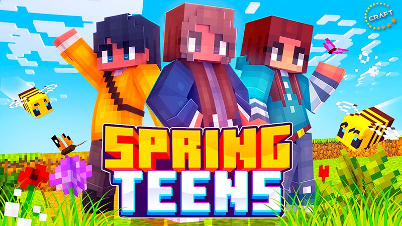 Spring Teens on the Minecraft Marketplace by The Craft Stars