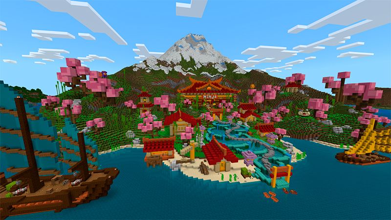 Ninja Anime Island by In Mine