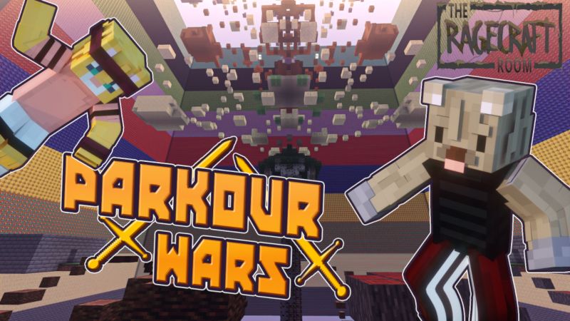 Parkour Wars on the Minecraft Marketplace by The Rage Craft Room
