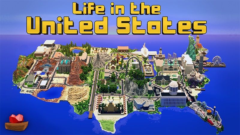 Life in the United States on the Minecraft Marketplace by Lifeboat Life in the United States on the Minecraft Marketplace by Lifeboat